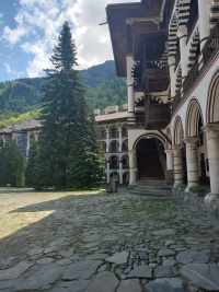 BULGARIA RILA MONASTERY Banner