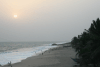 Hazy Evening Beach Gold