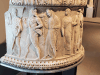 Semicircular Marble Base Depictions