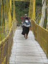 Women Foot Bridge Over