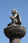 Close-up Garuda Badrinatha Temple