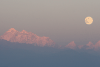 Moon Rise Over Langtang